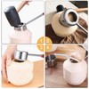 YiePhiot Coconut Opener Tools with Hammer, Super Safe & Easy
