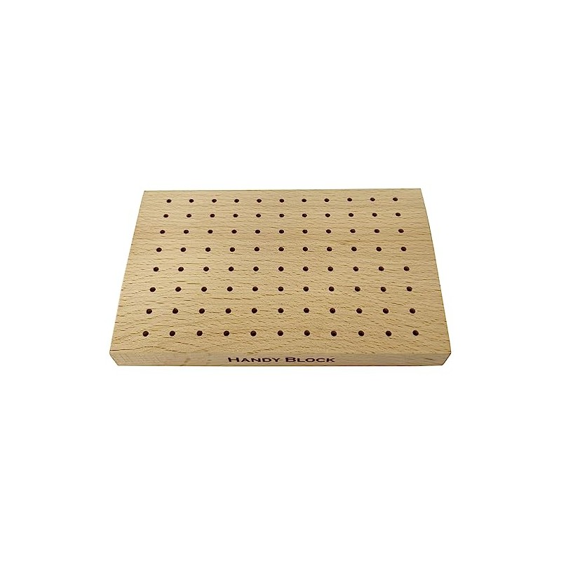 Jewellers Tools 88 Hole Wooden Bur Stand : Burr Drill