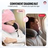 Cirorld Travel Pillow, Neck Pillow for Travel with Hood for