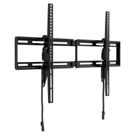ECHGOGEAR XL Tilting TV Wall Mount for 42” to 90” TVs up to 130lbs – Reduce Glare w/ 10 deg Tilt - Universal TV Mount w/Easy DIY Install, Foldable Bracket, Drilling Template & Included Hardware