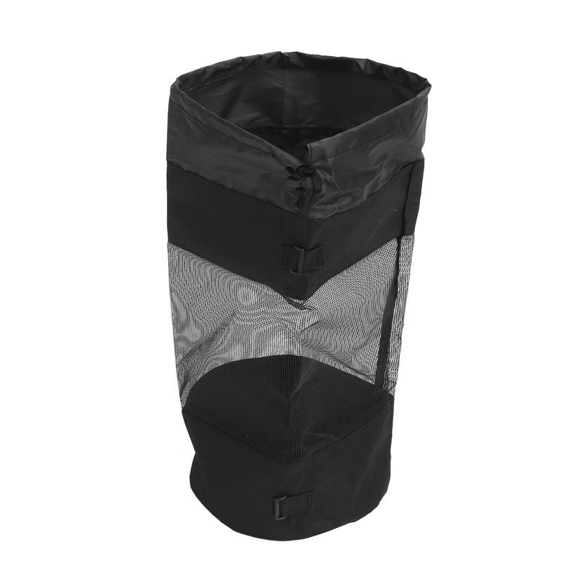 Boat Trash Can Large Capacity Easy to Use Hoop Mesh
