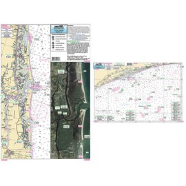 Captain Segulls Inshore, Nearshore Little River Inlet, SC and NC Fishing Nautical Chart # LRI399