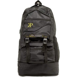 KasPa Trekking Backpack, Hiking Backpack for Travel, Outdoor, Camping, Sports (Black, 70)