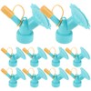 Veemoon Small Plastic Bottle Head Sprinkler, 10 Pack Bottle Cap