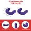 SQQP Bumper Tow Hook Covers Compatible with Ford Bronco 2021-2024+Exterior