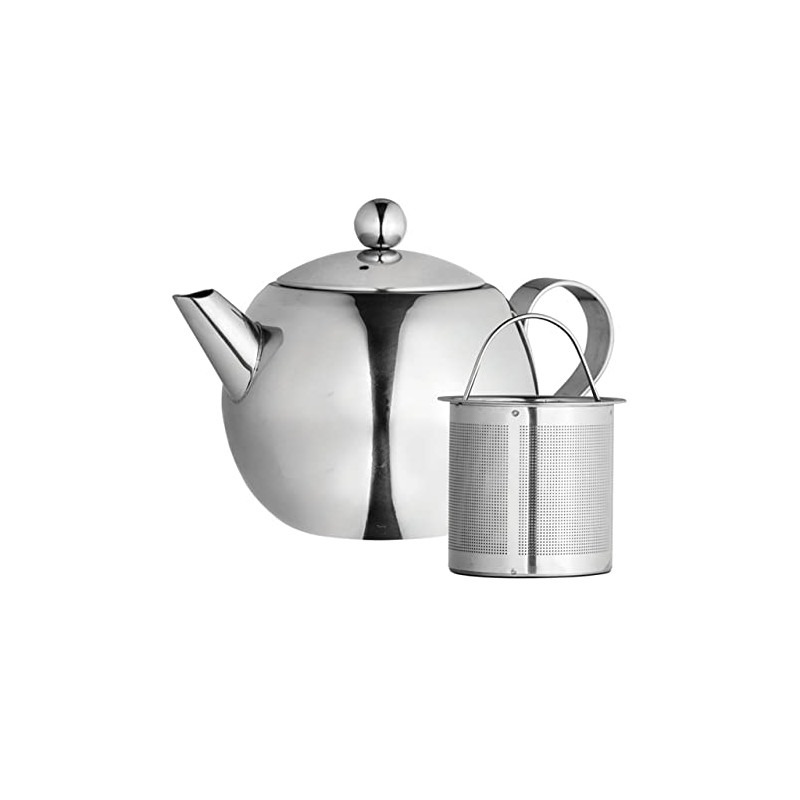 Avanti Nouveau Stainless Steel Teapot, Silver, 15312 13.5 cm*19 cm*12.5