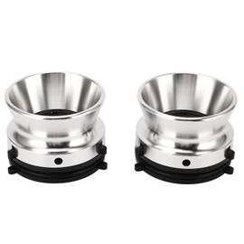 1 Pair Nab Hub Adapter Silver Aluminum Alloy ABS Universal Opener Winder Hub Adapter Replacement for Studer