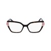 KARL LAGERFELD KL6131 Sunglasses, 243 Dark Tortoise/Rose, 6 1/2