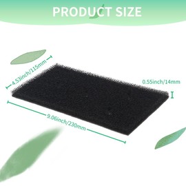 Btree 5Pcs 481010716911 Tumble Dryer Evaporator Foam Filter Sponge Replacement Parts for Whirlpool, Btree-Filter3P-20231228001