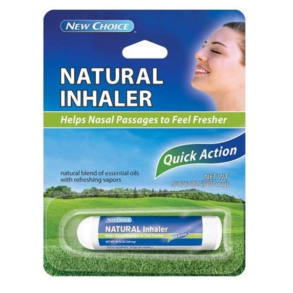 AllTopBargains 6 X Vapor Inhaler Sinus Nasal Decongestant Allergy Mucus Relief Essential Oils