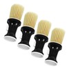 Vaguelly 4pcs Detachable Soft Bristle Neck Duster Brush for Hair