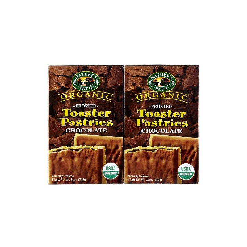 Nature's Path Organic Frosted Toaster Pastries Lotta Chocolotta - 6