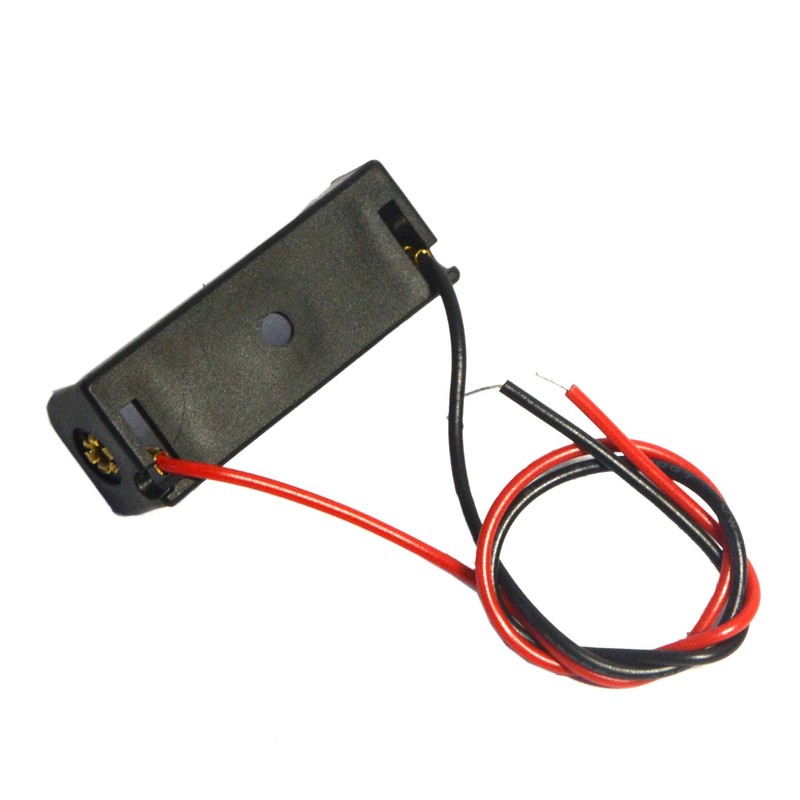 LAMPVPATH (Pack of 6): 12V/23A Battery Case with Leads Wires