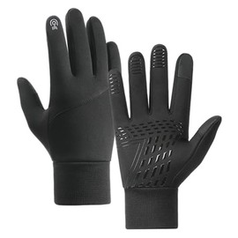 Mayoii Cycling Gloves,Women Men Gloves,Touchscreen Gloves Anti-slip Lightweight Gloves Liners for Cycling Biking Sporting Driving for Men Women (Black, M)