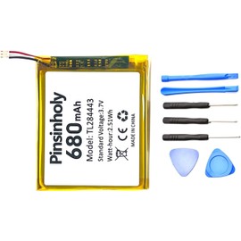 Pinsinholy TL284443 Battery for Nest Learning Thermostat 2nd 3rd Generation, Compatible with T3007ES T3008US T4000E T4000ES A0013 Smart Home Battery with Tools