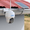 Sunshade&Gutter Mount for Reolink Argus PT Series,Reolink Go PT Ultra