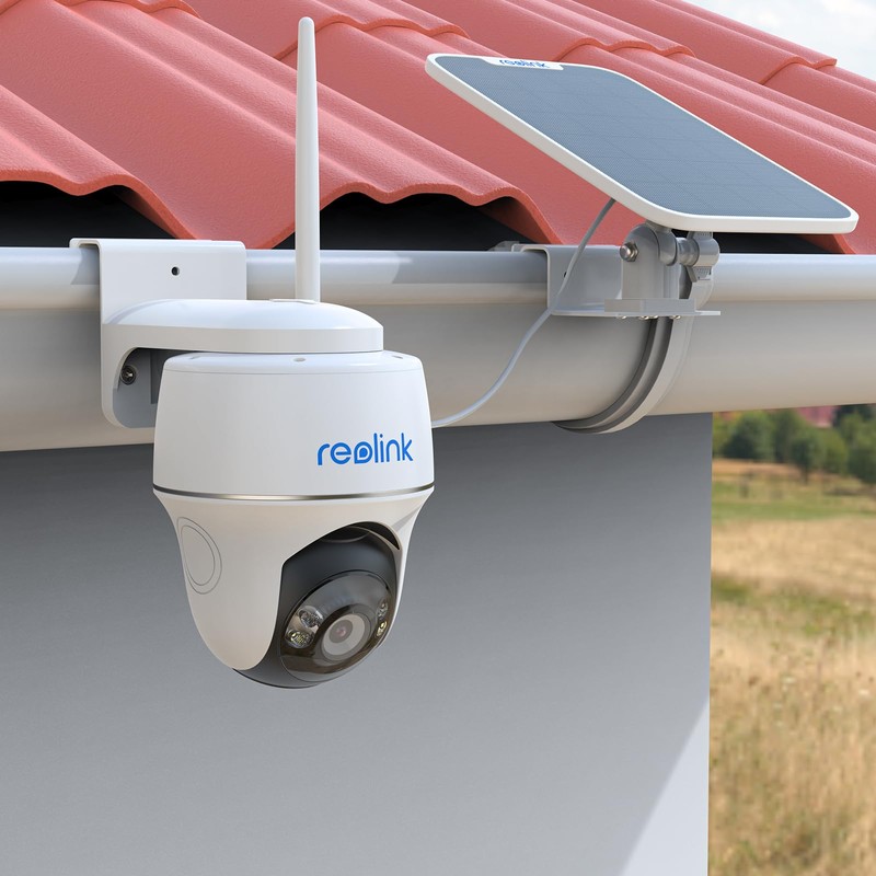 Sunshade&Gutter Mount for Reolink Argus PT Series,Reolink Go PT Ultra