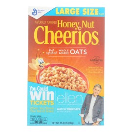 UD_General Mills for Cheerios Honey Nut Breakfast Cereal 15.4 oz Box for Children and Babies Instant Dried Style