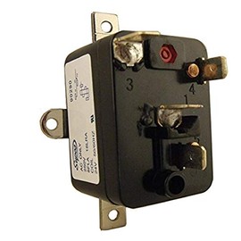 Supco 90290 General Purpose Fan Relay, 4 A Load Current, 24 V Coil Voltage, Single Pole Single Throw Contacts