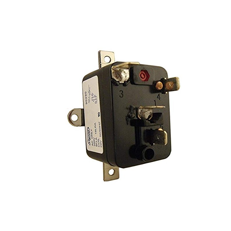Supco 90290 General Purpose Fan Relay, 4 A Load Current,