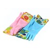 2 PAIRS Household Gloves Latex Free Cleaning Gloves with Soft
