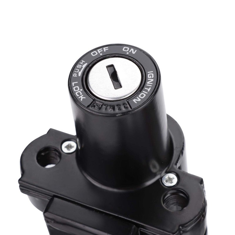 Qiilu Ignition Switch Fuel Gas Seat Lock Key Set for