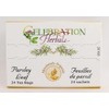 Celebration Herbals Té de hojas de perejil orgánico sin cafeína,