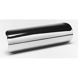 Chrome Motorcycle Exhaust Heat Shield Cover - 1.75" (44mm) Pipes