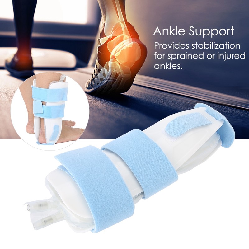 Adjustable Ankle Support Air Brace Inflatable Splint Sprain Stabilizer Guard