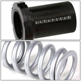 DNA MOTORING Coilover Suspension Kit Sleeves Compatible with 88-00 Civic / 93-97 Civic Del Sol / 88-91 CRX / 90-01 Integra, COIL-HC88-T44-SL