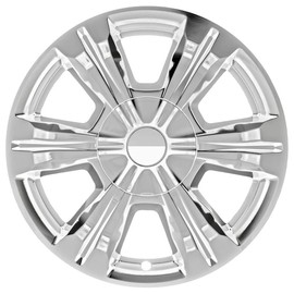Fuel Rider Set of Four (4) 18 inches Chrome ABS Wheel Skins Impostors Wheel Covers Compatible with 2016-2017 GMC Terrain Wheels- Auto Tire Replacement Cap Cover