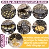 Walnut Cookie Maker 12 halves non-stick coating granite stone Cookies