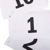 Azarxis Running Bib Competitor Numbers with Safety Pins, Tyvek Tearproof