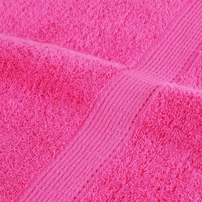 vidaXL Washcloths 2 pcs Pink 30x30 cm 100% Cotton -