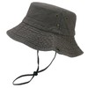 Unisex Cotton Boonie Hat Summer Outdoor Packable Fishing Bucket Hat