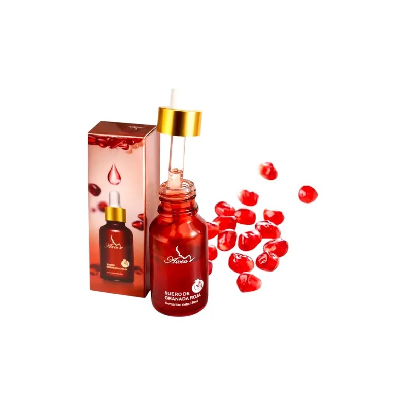 Kit 5 Serum De Granada Facial 15ml Hidratante Antioxidante