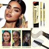 Microblading Eyebrow Pen - 2-in-1 Dual-Ended Waterproof Eye Brow Pen