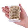 PandaHall 10 Yards Crystal Rhinestone Strass Chains 4mm Trimming Claw