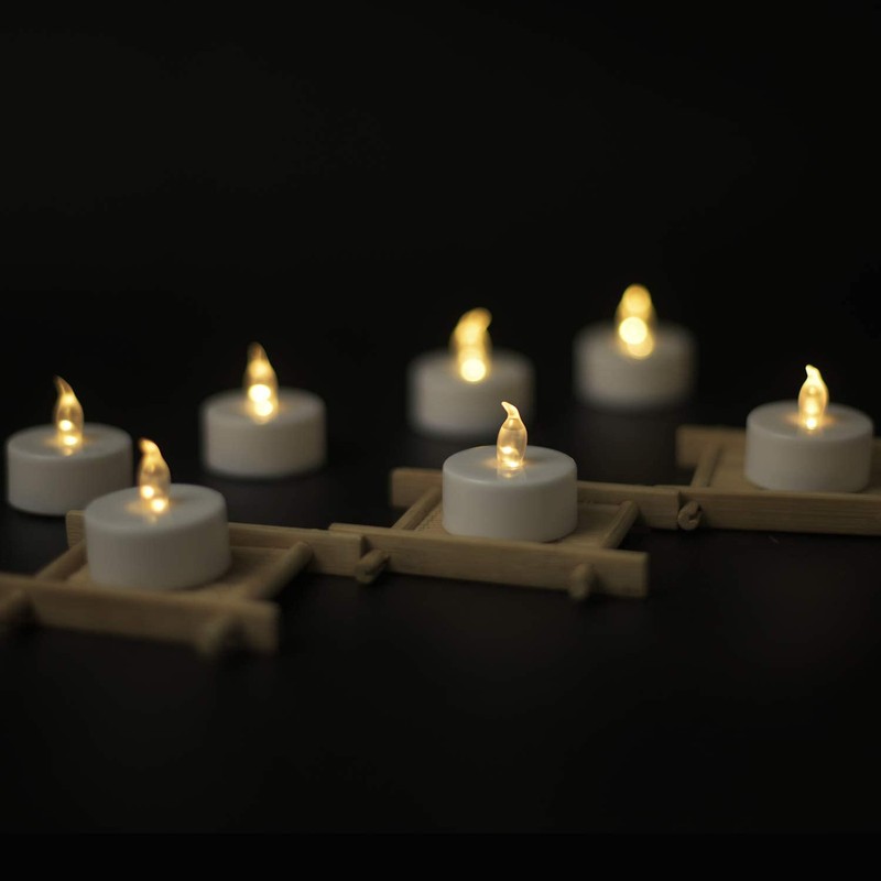 YIWER Battery Tea Lights Candles - LED Tea Lights 200