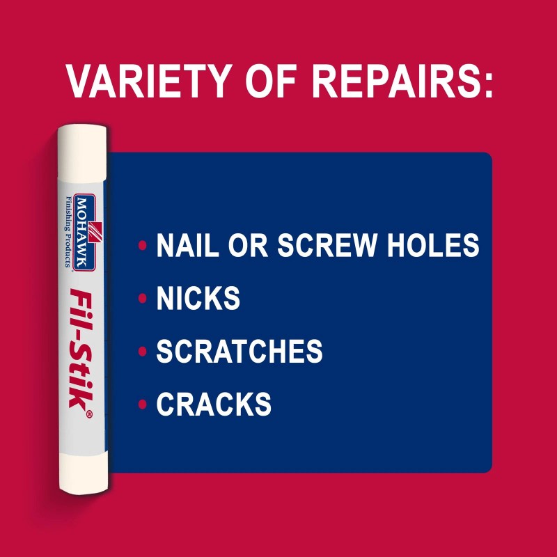 Mohawk Fil Stik Off White Wood Filler Putty Stick for