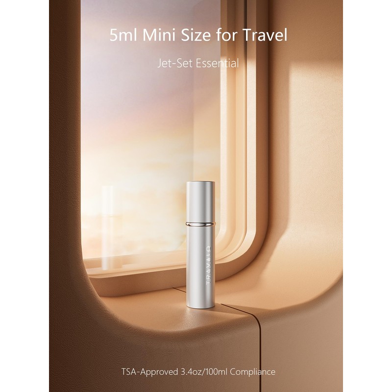 Refillable Perfume Atomizer, Bottom Filling Fragrances Perfume Bottle, Mini Cologne