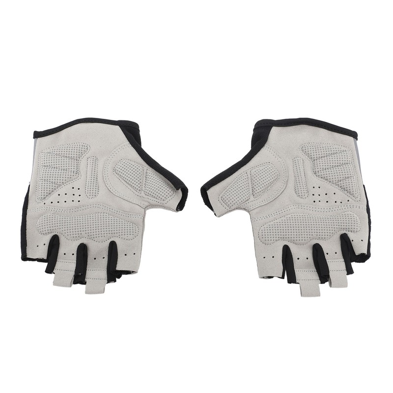 Men Cycling Half Finger Gloves Anti Slip Shock Absorption Bicycle
