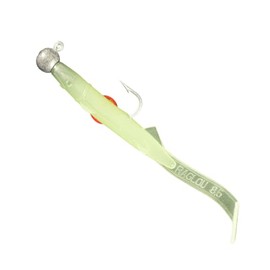 RAGOT RAGLOUSPID 8.5CM X2 SEA FISHING SOFT LURES (One Size, White/Blue)