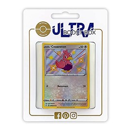 my-booster SWSH045-FR25-UB-SV095 Couaneton (Piccolente) SV095/SV122 Secret Dazzling Myboost X Epée et Bouclier 4.5 Destinées Radieuses Box of 10 French Pokémon Cards