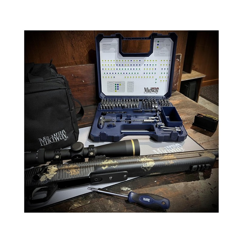 MidwayUSA 123 Piece Gunsmith Screwdriver Set