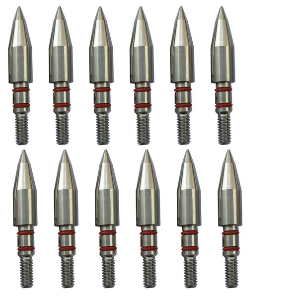 100/125/150/175/200 Grains Stainless Steel Archery Field Points, Arrow Target Field