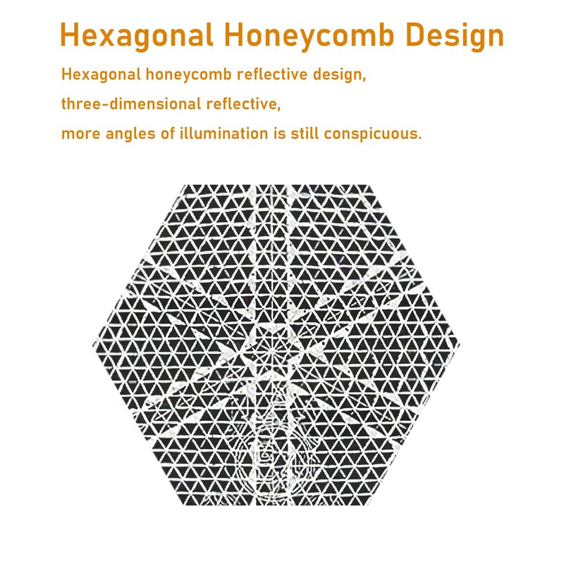 Reflector round 108mm Safety Waterproof Screw on for driveway mailbox