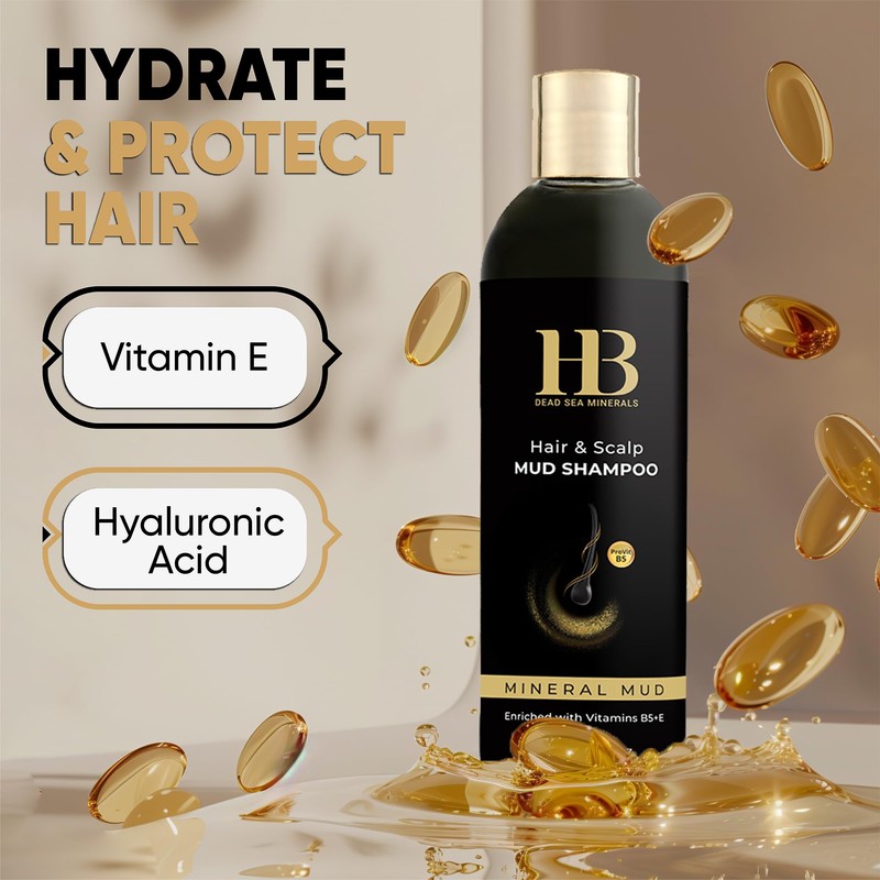 HB Dead Sea Minerals Shampoo Mud 400 ml