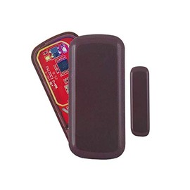 Honeywell 5800MINIBR 5800 Mini Brown Wireless Door/Window Contact Supplied with Lithium Battery