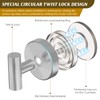 MOTAIPEAK Suction Cup Hooks for Shower,Heavy Duty Shower Towel Suction